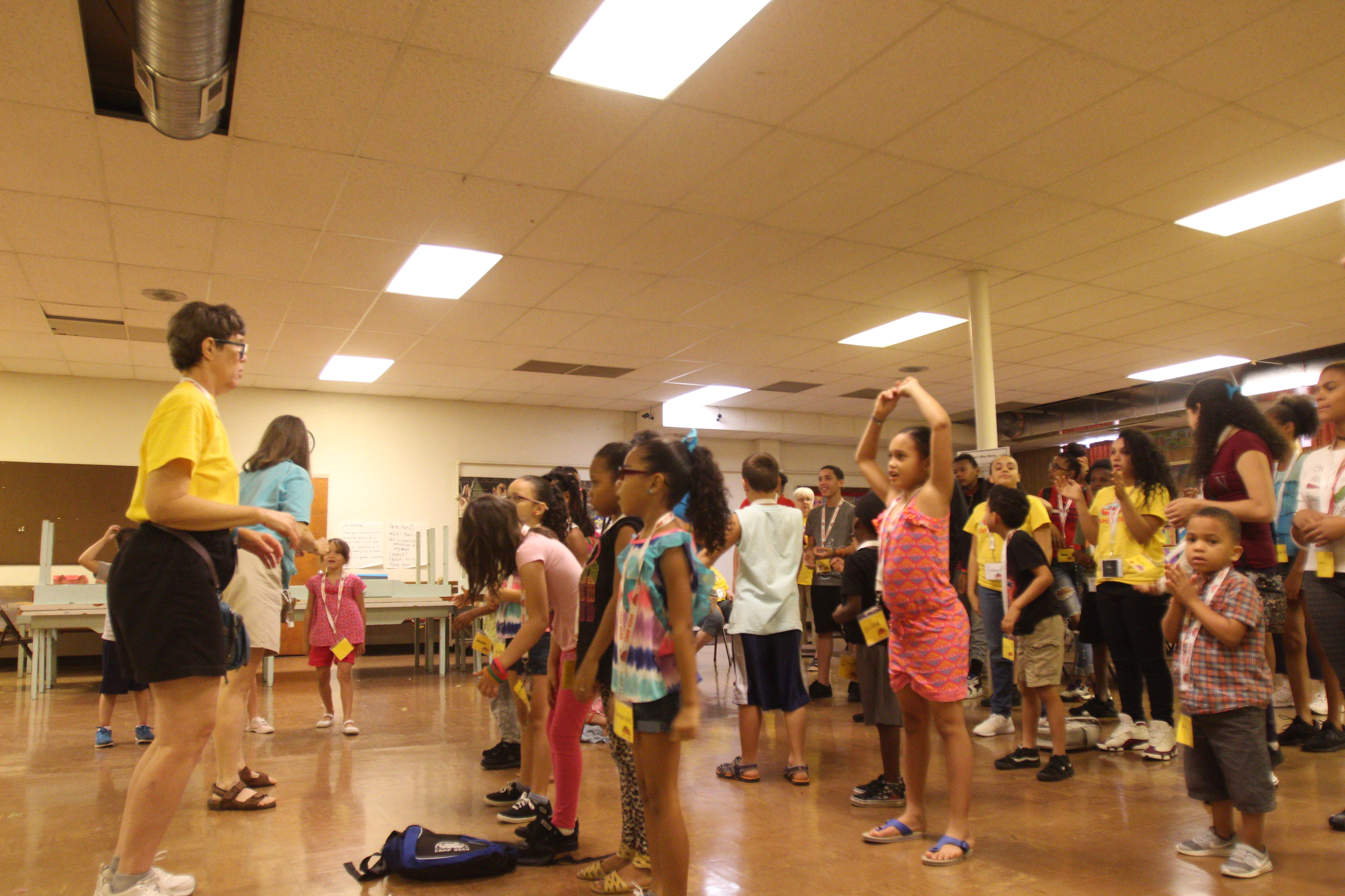 Around 37 children, many of whom were from families displaced by Hurricane Maria who evacuated to Pennsylvania, attended Liberty Lutheran churches' Camp Noah in Reading, PA, for a weeklong program in mid-August. Photo: Emily Neil / AL DÍA News
