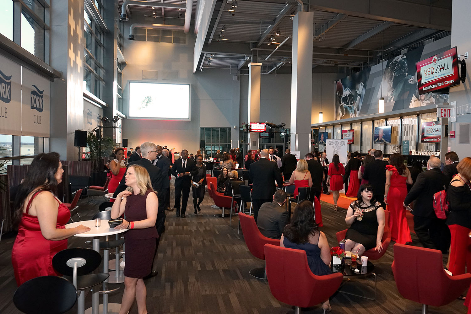 The Annual "Red Ball" gala for the American Red Cross took place at Lincoln Financial Field March 30th Photos: Peter Fitzpatrick/AL DIA News