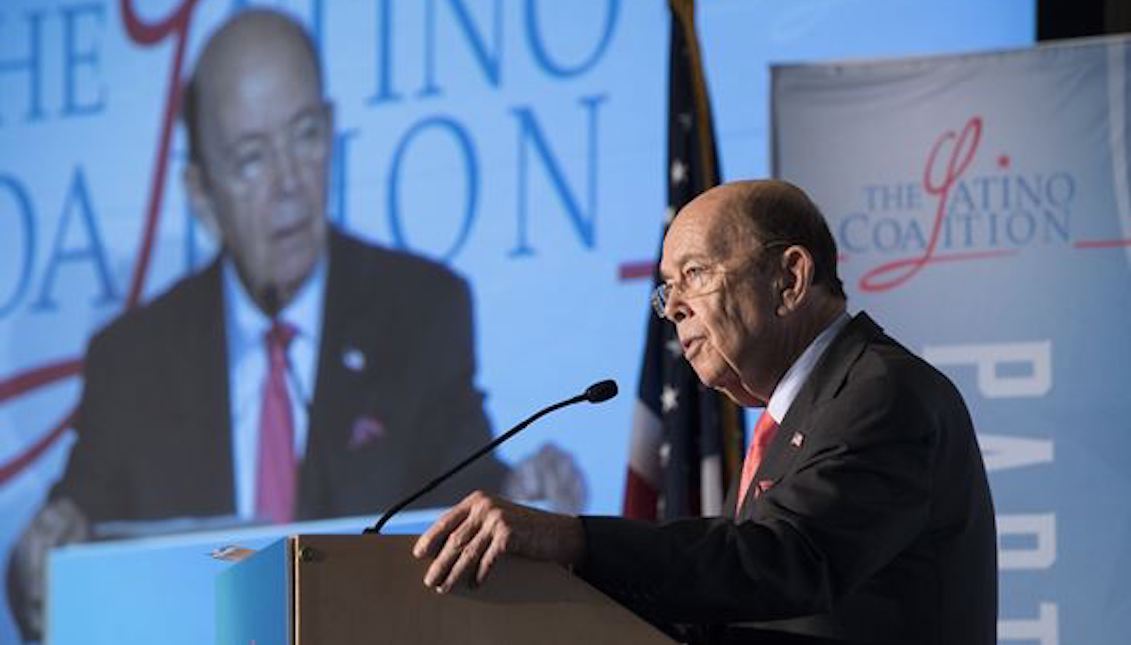 Secretary of Commerce Wilbur Ross stated in conjunction with the Latino Coalition that the information collected by the Census 2020 would be "strictly confidential." Source: Latino Coalition.