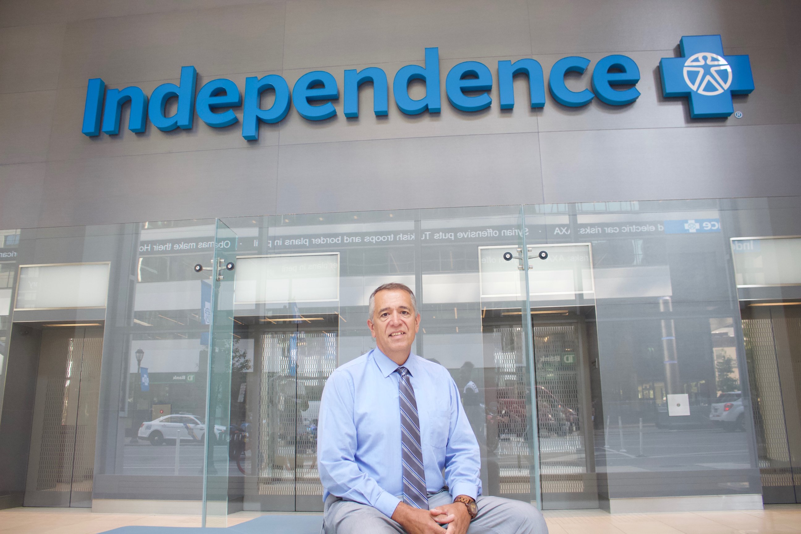 Chuck Stefanosky, supplier diversity director at Independence Blue Cross. Photo: Emily Neil/AL DÍA News. 