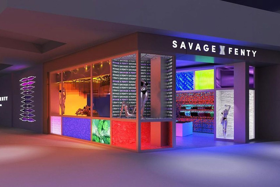 Savage X Fenty store. Photo credit: Rihanna/Savage X Fenty 