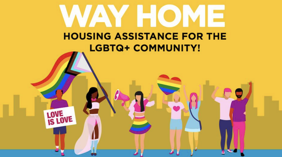 Way Home is a rapid rehousing project focused on assisting homeless LGBTQ+ people in Philadelphia. Photo: Way Home