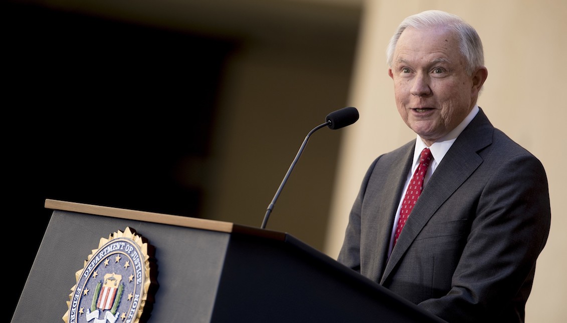 Attorney General Jeff Sessions said that "rampant abuse and fraud" in the nation's asylum system has helped contribute to the illegal immigrant population of approximately 11 million people. (AP Photo / Andrew Harnik)