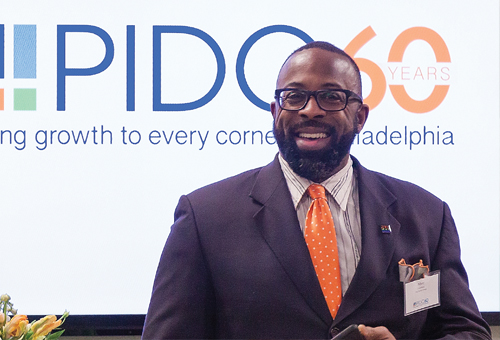 Marc Coleman, the founder and president of The Tactile Group, LLC. The Tactile Group has been a PIDC client since 2014. Photo Credit: PIDC