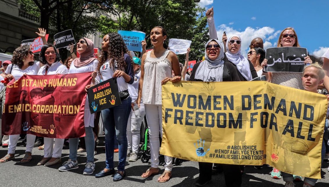 Women’s March in Washington, June 28, 2018. Photo: Kyle O’Leary.