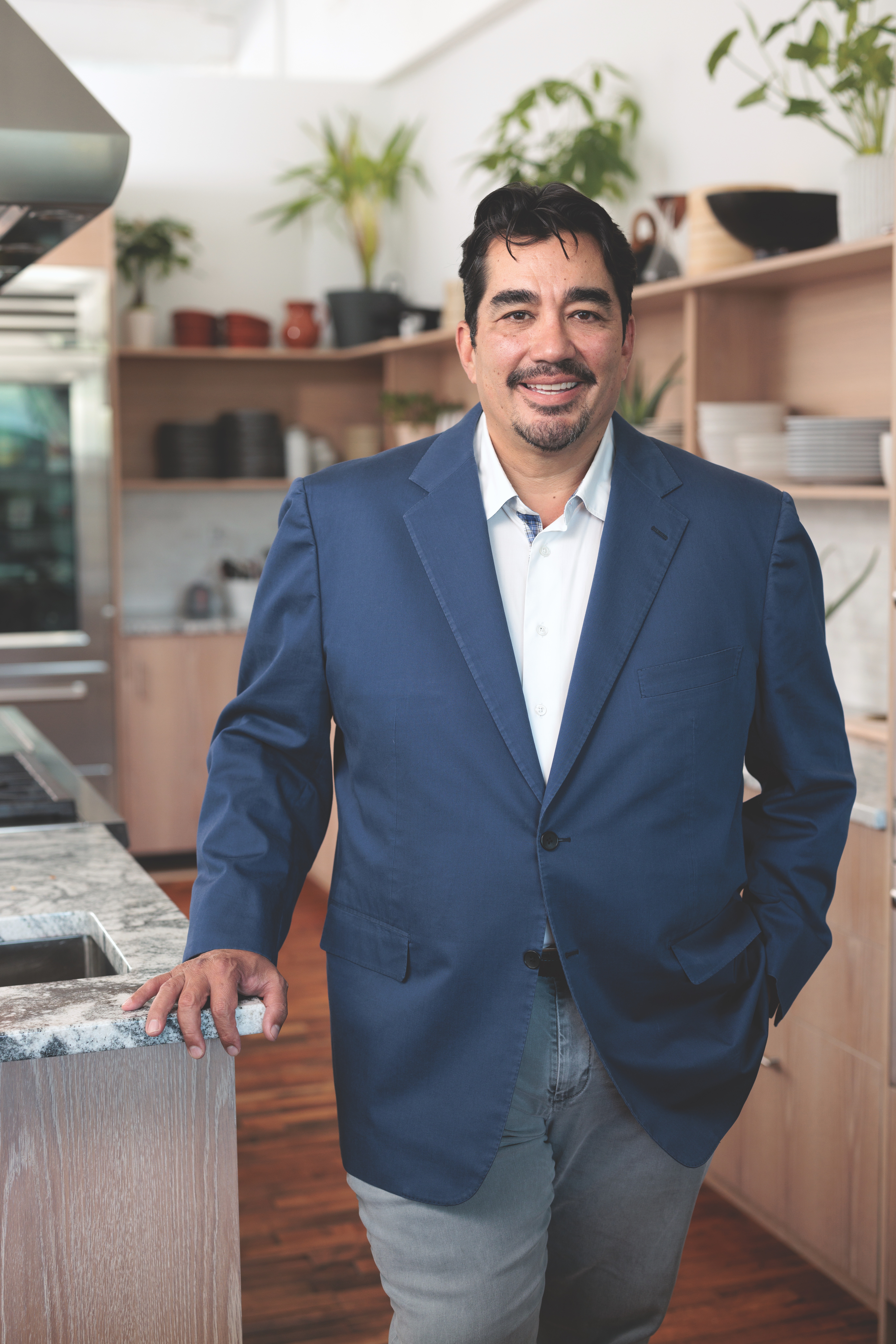 Food has been a key part of Garces' life since his childhood, cooking with his mother and grandmother. Photo: Harrison Brink/AL DÍA News.