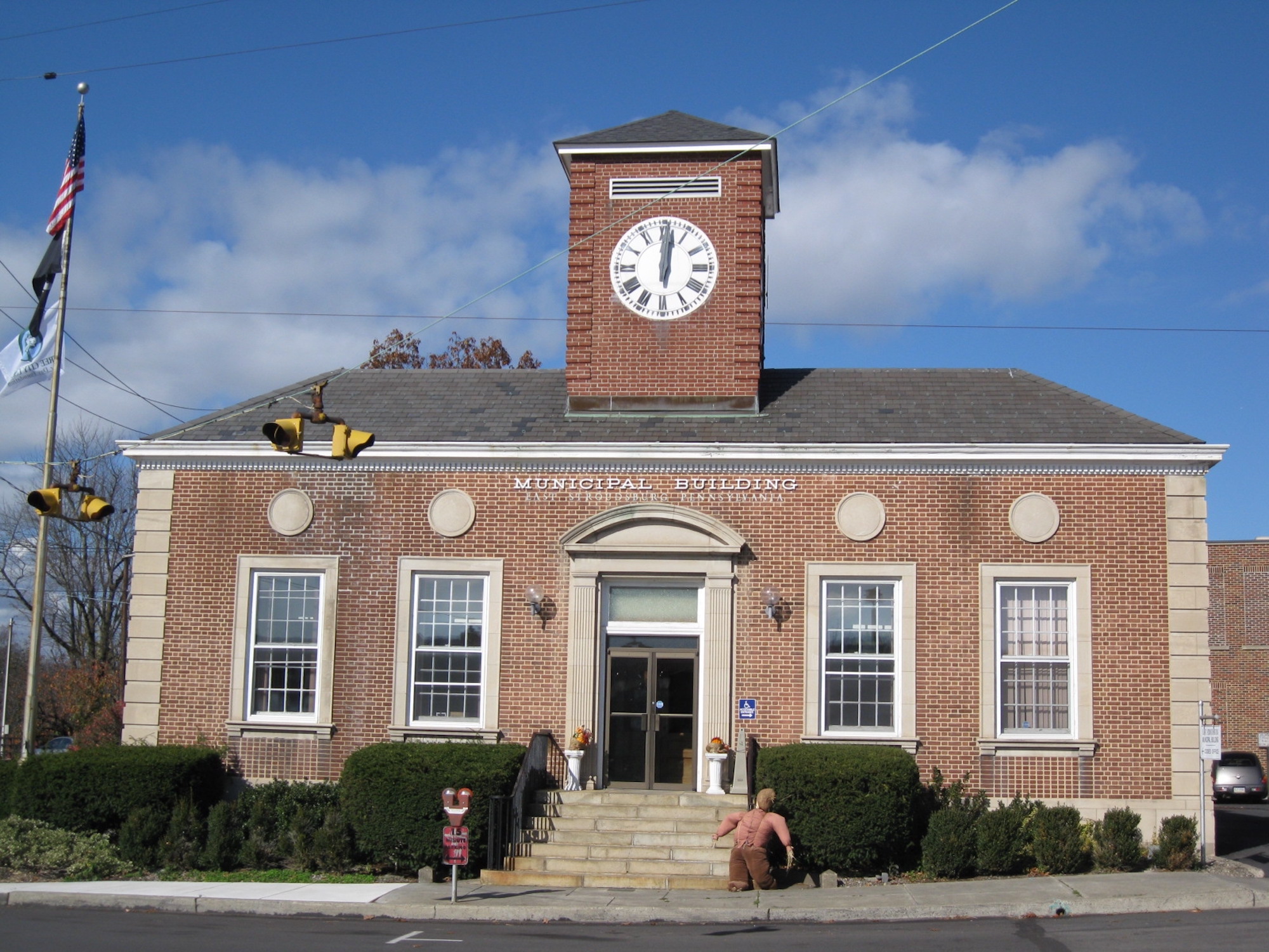 East Stroudsburgh in Monroe County: City Hall. Photo: Doug Kerr