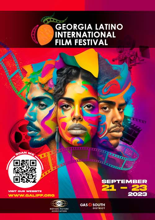Georgia Latino International Film Festival promo graphic. Image: GALFA.