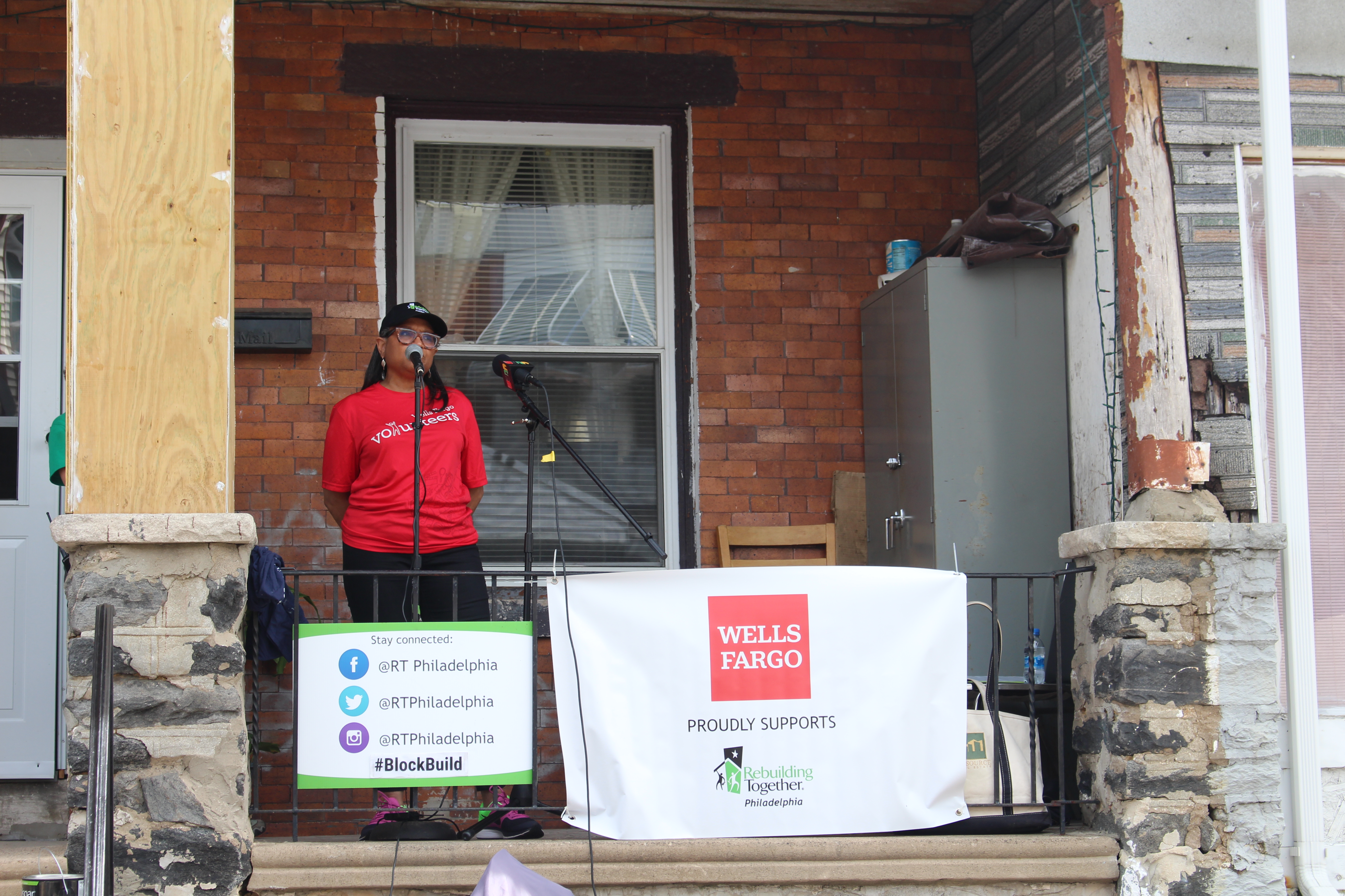 Connie Wright notes that Wells Fargo is looking to address housing affordability. Photo: Jensen Toussaint/AL DÍA News. 