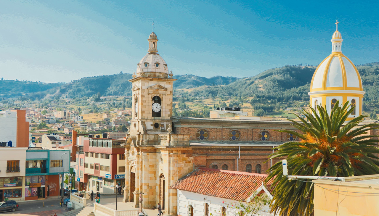 Parque Principal de Paipa / Foto: Gobernación de Boyacá