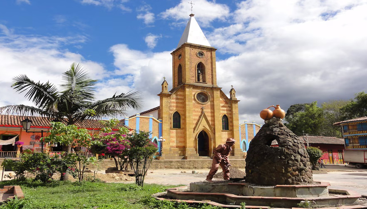 Parque Principal de Ráquira / Foto: Gobernación de Boyacá