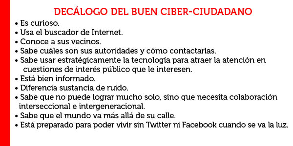 Ciudadanía, ciudadano digital, tecnología cívica