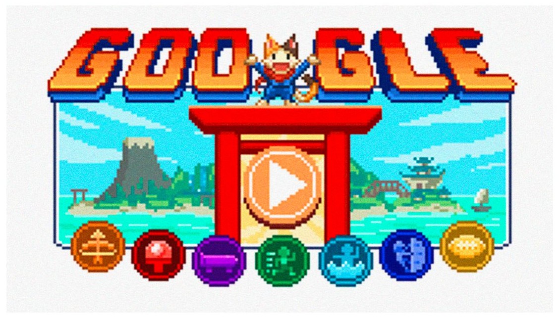 Tokyo 2021 Google doodle. Google.com