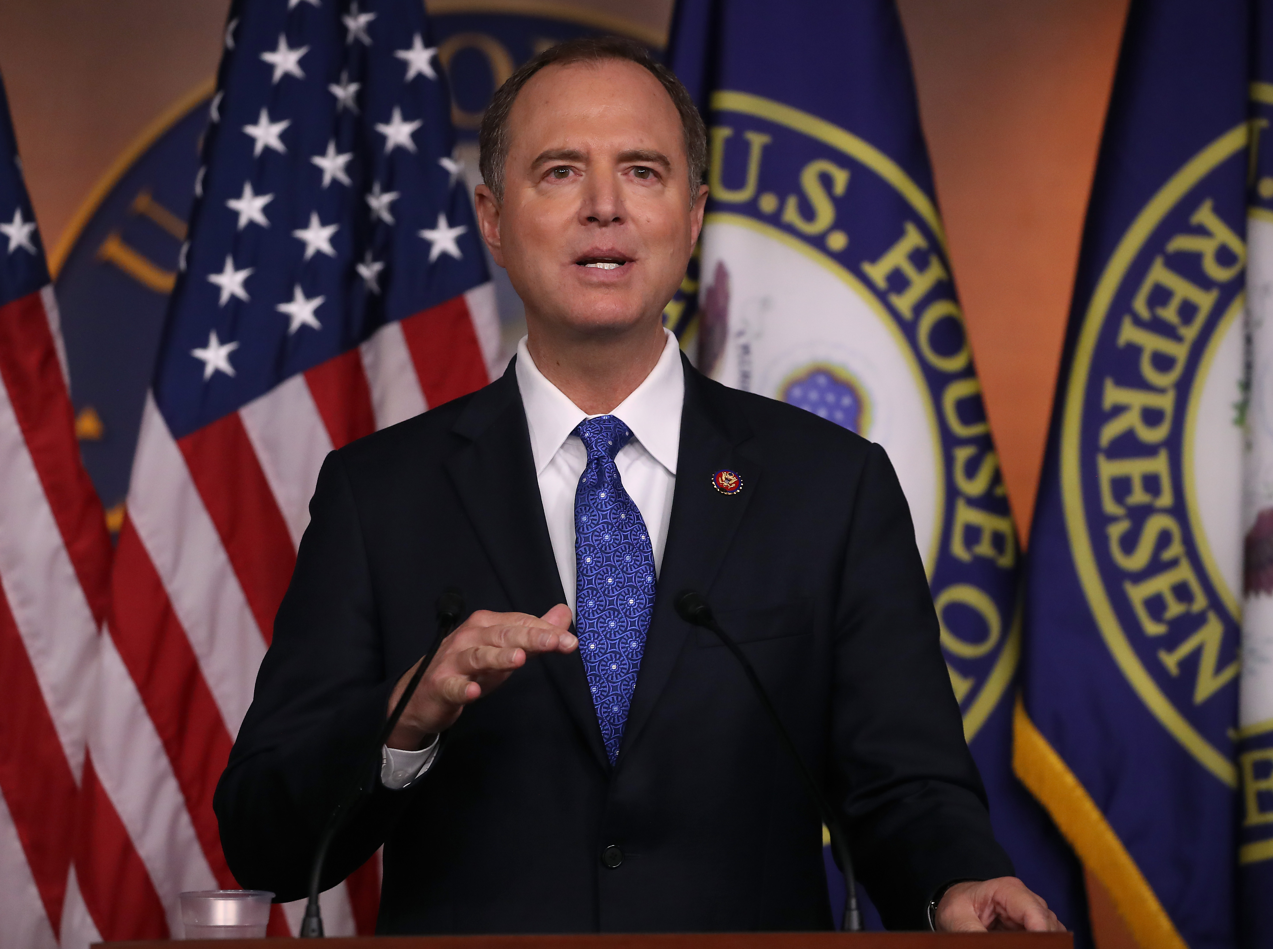 Los politicos del año 2019: Adam Schiff. Photo: Getty Images