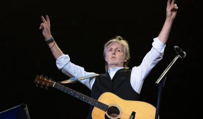 Paul McCartney, singer. AFP