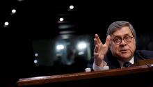 The nominee for US Attorney General, William Barr, responds to a question during an appearance before the Senate for confirmation in office at the Capitol, Washington DC (United States) on January 15, 2019. EFE/SHAWN THEW