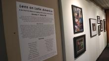 The "Lens on Latin America" exhibition is on display at the International House of Philadelphia until Mar. 22. Photo: Nigel Thompson/AL DÍA News